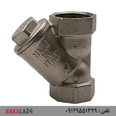 سه راه صافی 1 اینچ برنجی