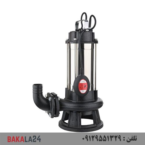 لجن کش 25 متر خردکن دار 2 اینچ بدنه استیل فلوتر دار تارگت