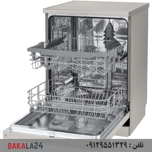 ماشین ظرفشویی ال جی 14 نفره مدل 512 رنگ سفید (DFB512FP)