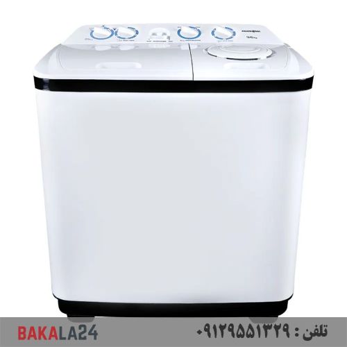 ماشین لباسشویی دوقلو پاکشوما 9.6 کیلویی مدل PTN-9604AJ