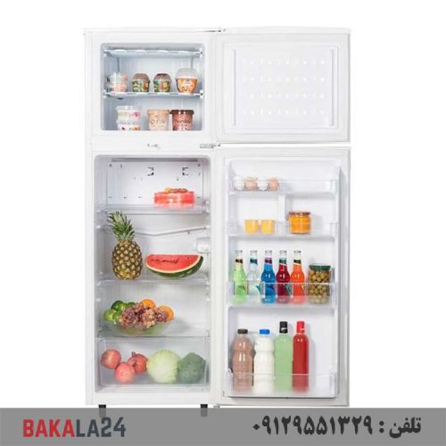 یخچال و فریزر 12 فوت ایستکول مدل دو درب ایستاده 196200 مشکی