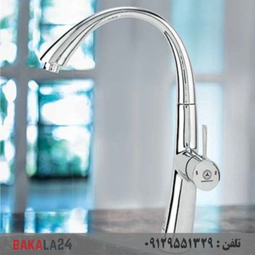 شیر ظرفشویی قهرمان مدل موج (طلایی)