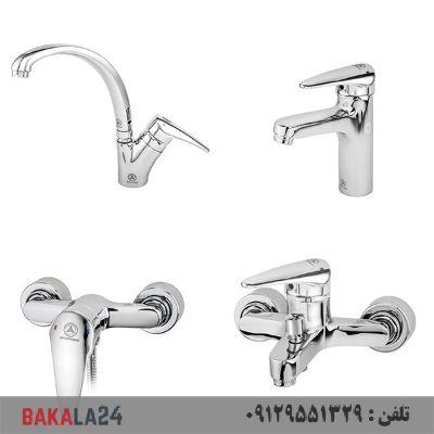 ست 4 تایی شیرآلات قهرمان مدل ایتالیایی رویال