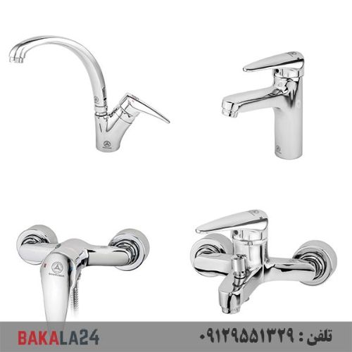 ست 4 تایی شیرآلات قهرمان مدل ایتالیایی رویال