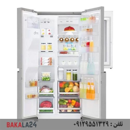یخچال فریزر ساید بای ساید اینستاویو 30 فوت ال جی مدل X247