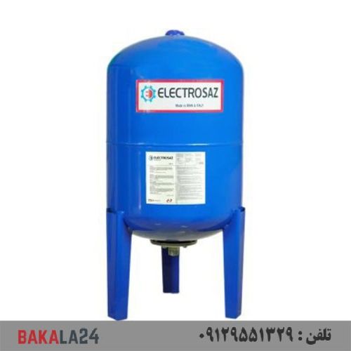 منبع تحت فشار الکتروساز 50 لیتری بدون پایه  درجه دار