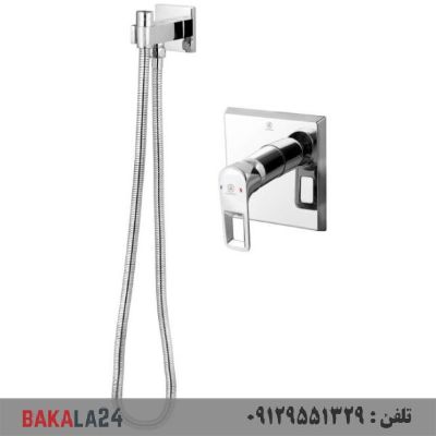 شیر آفتابه توکار قهرمان مدل رویال کامل