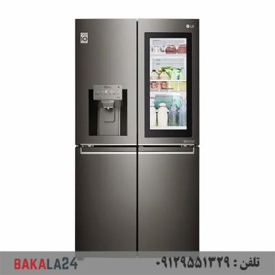 یخچال فریزر ساید بای ساید 30 فوت 5 درب دودی ال جی X24