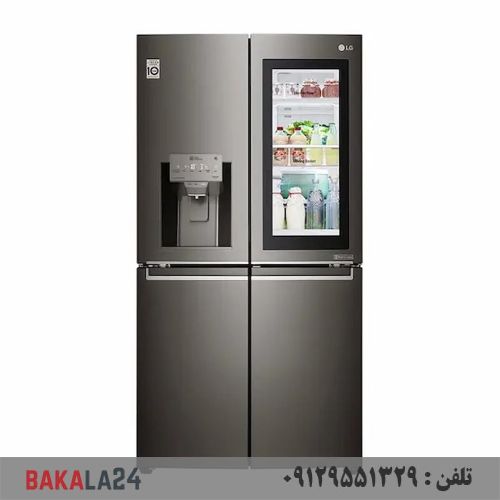 یخچال فریزر ساید بای ساید 30 فوت 5 درب دودی ال جی X24