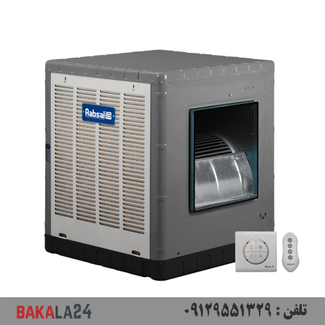 کولر آبی پشت بامی (مجهز به کلید الکترونیک و ریموت) مدل AC55SR
