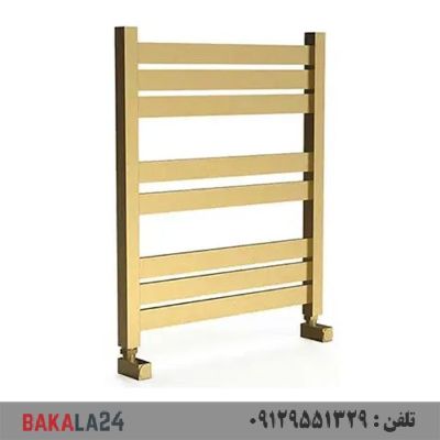 حوله خشک‌ کن استیل فلت رویال مدل 6 لول طلایی