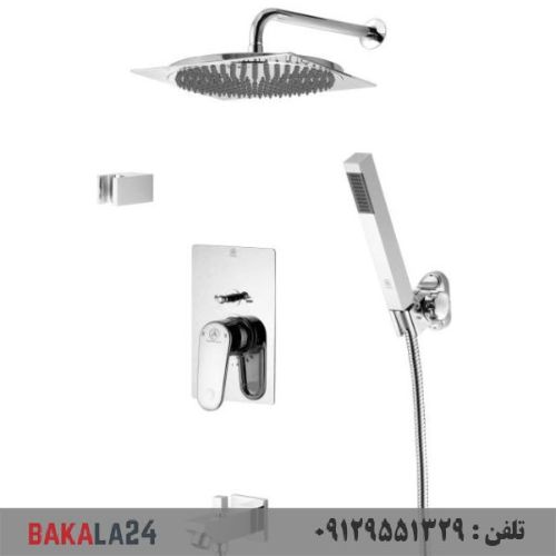 دوش توکار قهرمان مدل فلت (D)