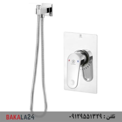 آفتابه توکار قهرمان مدل فلت
