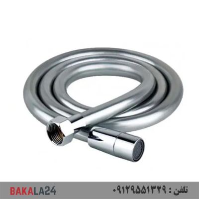 شلنگ توالت قهرمان مدل آنتی‌باکتریال طوسی (طوسی)