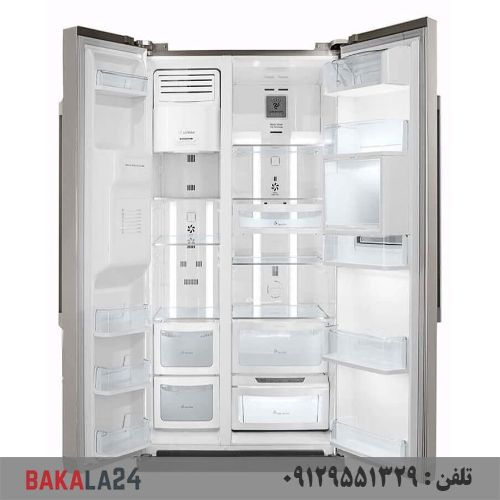 یخچال فریزر ساید بای ساید دوو DES-2760SS استیل