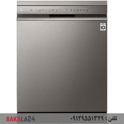 ماشین ظرفشویی ال جی 14 نفره مدل 512 رنگ استیل (DFB512FP)