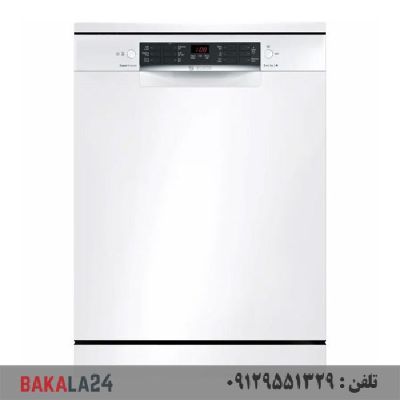 ظرفشویی بوش SMS46NW01B سفید مونتاژ ترکیه 14 نفره