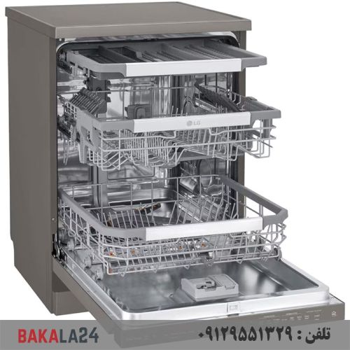 ماشین ظرفشویی 14 نفره دودی ال جی مدل DFB325HD (مات)