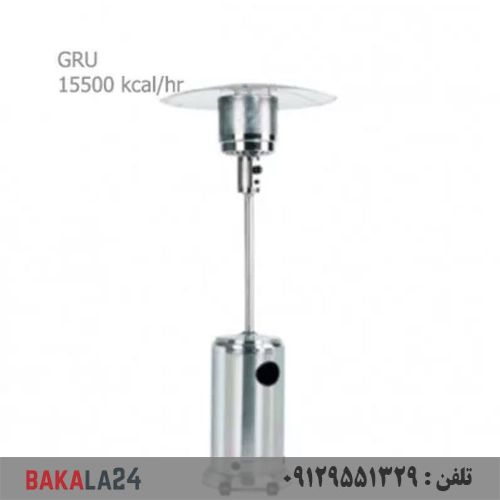 هیتر تابشی چتری گرماسان مدل GRU