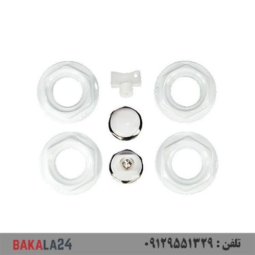 درپوش ماسوره هفت تکه رادیاتور کامفورت COMFORT 7 in set 1/2 in ا COMFORT