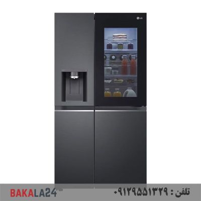 یخچال فریز ساید باید ساید ال جی X287 دودی GCX-287TNB