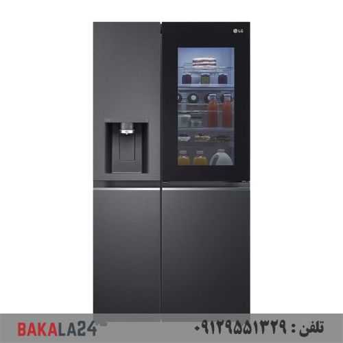 یخچال فریز ساید باید ساید ال جی X287 دودی GCX-287TNB