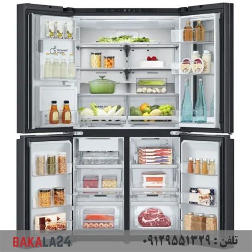 یخچال فریزر ال جی X33 دودی