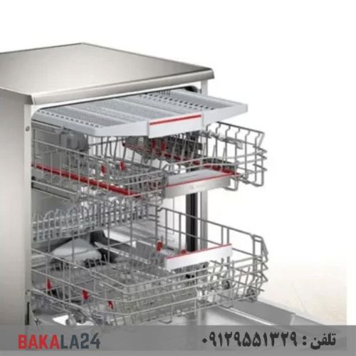 ماشین ظرفشویی بوش سری 6 ظرفیت 14 نفره مدل SMS6ZCI08Q