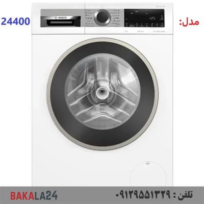 ماشین لباسشویی بوش سفید 24400 مدل WGA24400ME سری 4