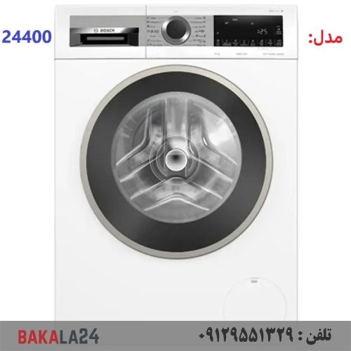 ماشین لباسشویی بوش سفید 24400 مدل WGA24400ME سری 4
