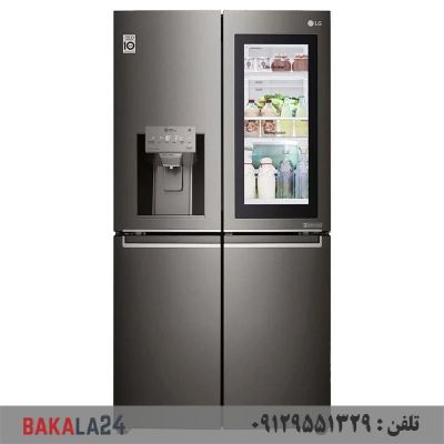 یخچال فریزر ساید بای ساید 34 فوت 5 درب کره ال جی مدل X39